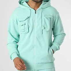 Top 10 🔥 Ensemble De Survetement GK-1069T Vert Menthe de Classic Series 🛒 -Classic Series Soldes classic series 336801 GK 1069T MINT 20220909T151023 03