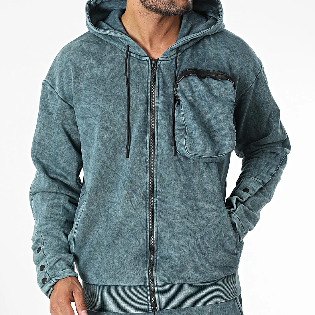 De gros 🛒 Ensemble De Survetement GK-1089T Gris Ardoise de Classic Series 🌟 5 De gros 🛒 Ensemble De Survetement GK-1089T Gris Ardoise de Classic Series 🌟 – Image 3