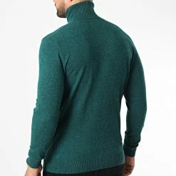 Bon marché 🎉 Pull Col Roulé 6741 Vert Foncé de Classic Series 🥰 -Classic Series Soldes classic series 337009 6741 VERT SAPIN 20220915T151446 04