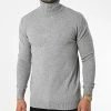 Nouveau ⌛ Pull Col Roulé 6741 Gris Chiné de Classic Series 🛒 -Classic Series Soldes classic series 337012 6741 GRIS CHINE 20220915T151459 01