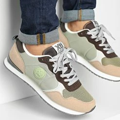 Meilleur prix ⭐ Baskets 140572 Kaki de Classic Series ⌛