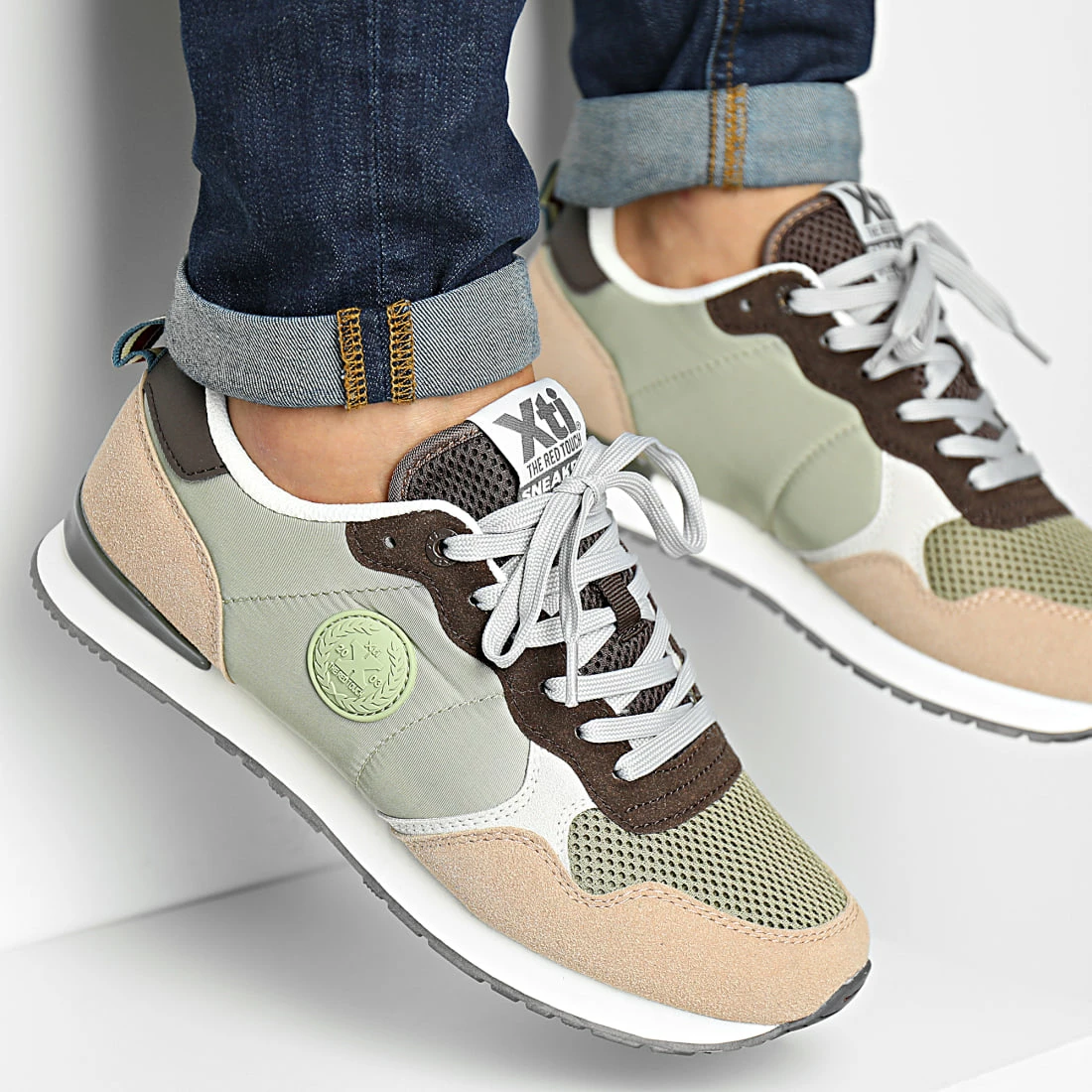 Meilleur prix ⭐ Baskets 140572 Kaki de Classic Series ⌛ 3 Meilleur prix ⭐ Baskets 140572 Kaki de Classic Series ⌛