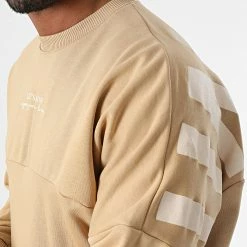 Remise 😉 Sweat Crewneck 22-K053 Beige de Classic Series 🔔 -Classic Series Soldes classic series 338027 22 K053 TAN 20220922T155701 02