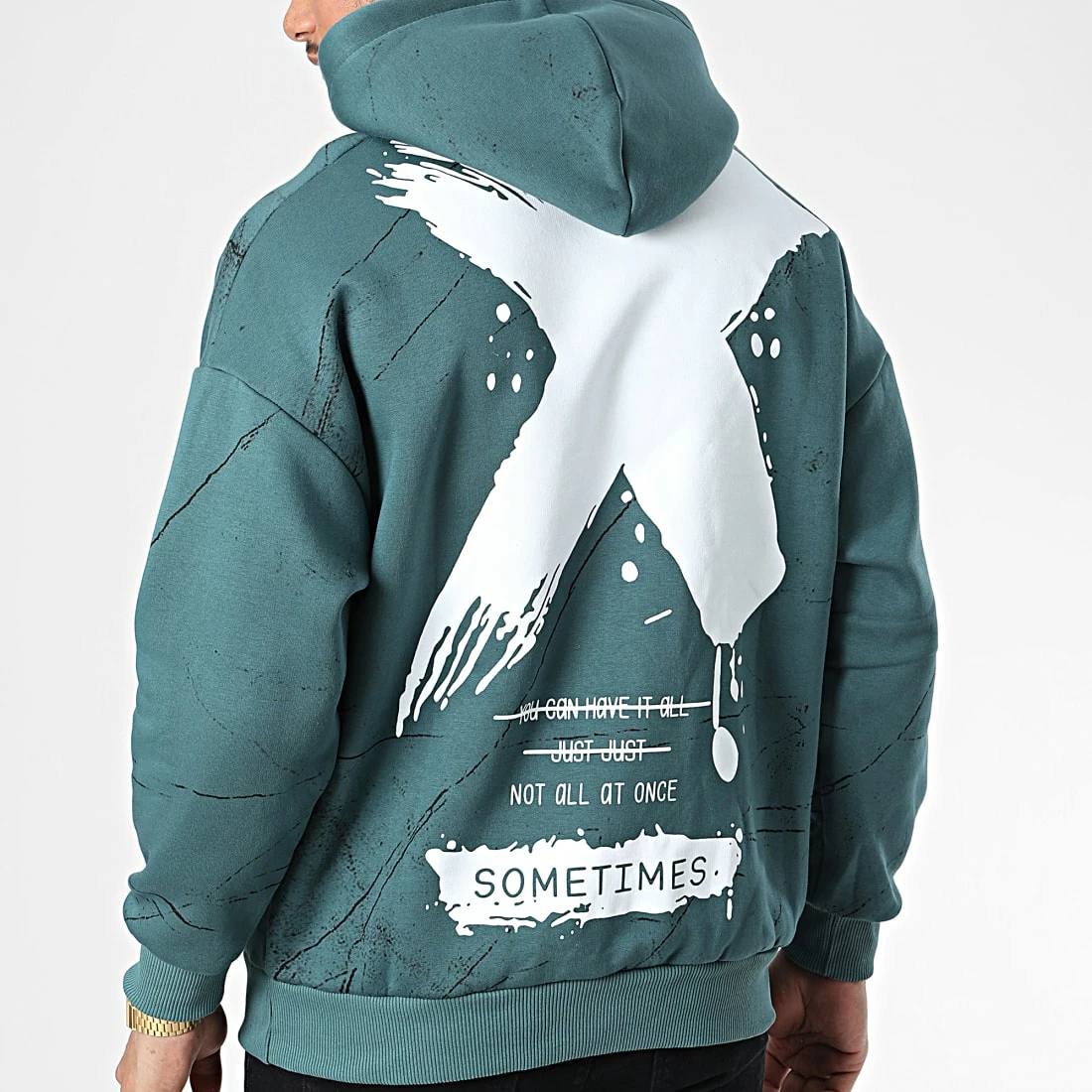 Meilleur prix ⭐ Sweat Capuche 22-K083 Vert Foncé de Classic Series 💯 6 Meilleur prix ⭐ Sweat Capuche 22-K083 Vert Foncé de Classic Series 💯 – Image 4