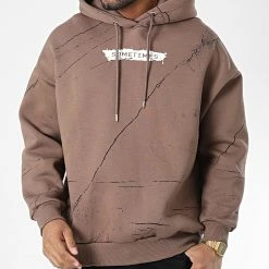 Top 10 ⌛ Sweat Capuche 22-K083 Marron de Classic Series 😀 -Classic Series Soldes classic series 338036 22 K083 KAHVE 20220922T160816 03