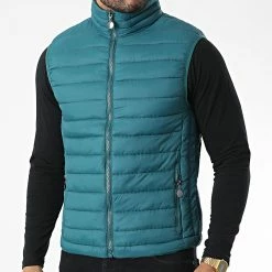 Tout neuf 🌟 Doudoune Sans Manches ZH68 Bleu Canard de Classic Series 👍 -Classic Series Soldes classic series 338041 ZH68 83 TEAL 20220923T153721 03