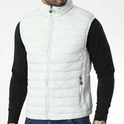 Coupon 🛒 Doudoune Sans Manches ZH68 Beige Clair de Classic Series 🌟