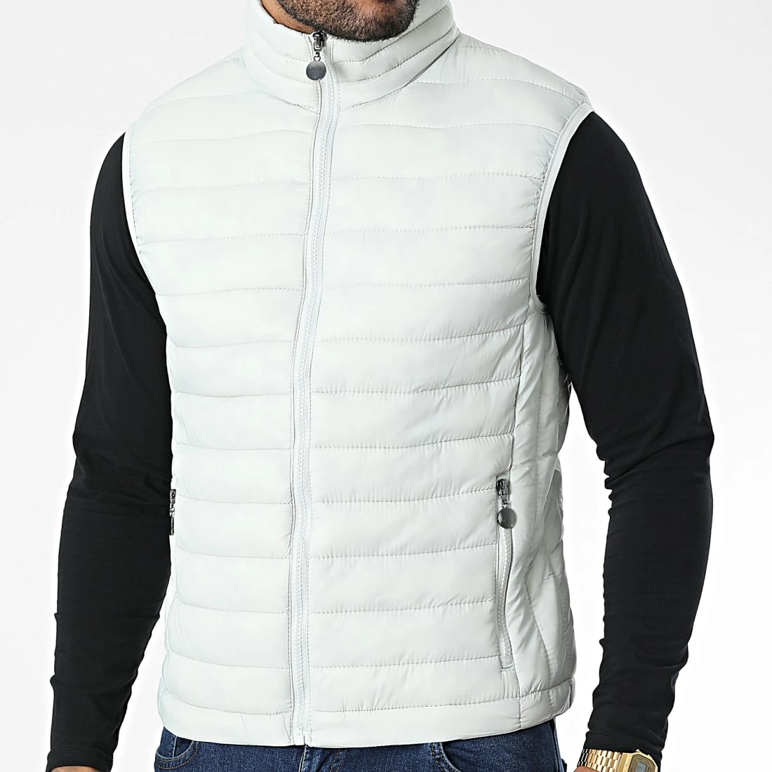 Coupon 🛒 Doudoune Sans Manches ZH68 Beige Clair de Classic Series 🌟 3 Coupon 🛒 Doudoune Sans Manches ZH68 Beige Clair de Classic Series 🌟