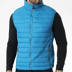 Tout neuf 👏 Doudoune Sans Manches ZH68 Bleu Clair de Classic Series ⭐ -Classic Series Soldes classic series 338047 ZH68 95 BLUE 20220923T153739 03