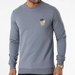 Vente flash 😉 Sweat Crewneck 9058 Gris de Classic Series 🌟 -Classic Series Soldes classic series 338062 9058 DKGREY 20220922T155455 03