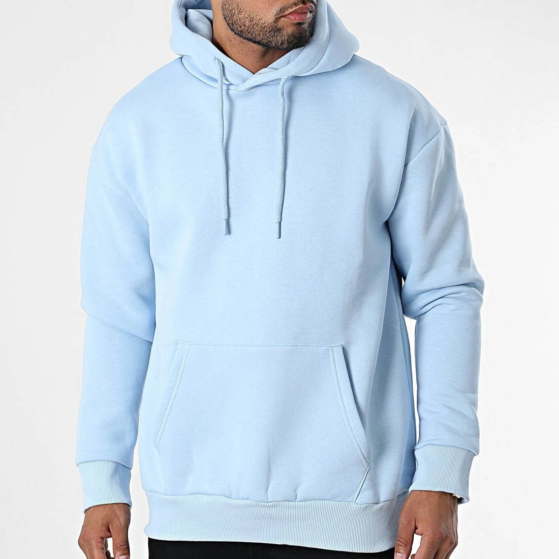 Le moins cher 🥰 Sweat Capuche 8801 Bleu Clair de Classic Series 😀 5 Le moins cher 🥰 Sweat Capuche 8801 Bleu Clair de Classic Series 😀 – Image 3