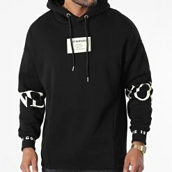 Sortie 👏 Sweat Capuche 22-K014 Noir de Classic Series 🔔 -Classic Series Soldes classic series 338076 22 K014 SIYAH 20220922T155440 03