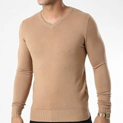 Bon marché ⭐ Pull J662 Camel Clair de Classic Series 😀