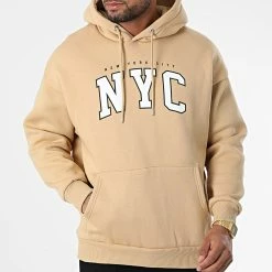 Meilleure vente 🔥 Sweat Capuche 22-K062 Beige de Classic Series 🔔 -Classic Series Soldes classic series 338079 22 K062 TAN 20220922T155837 03