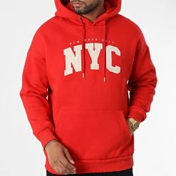 Tout neuf 🎉 Sweat Capuche 22-K062 Rouge de Classic Series 🤩 -Classic Series Soldes classic series 338082 22 K062 KIRMIZI 20220922T155911 03