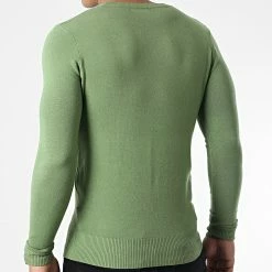 Meilleur prix ⭐ Pull J662 Vert Clair de Classic Series 🥰 -Classic Series Soldes classic series 338089 J662 15 20220921T154103 04