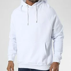 Budget ✨ Sweat Capuche 22-K002 Blanc de Classic Series 😉