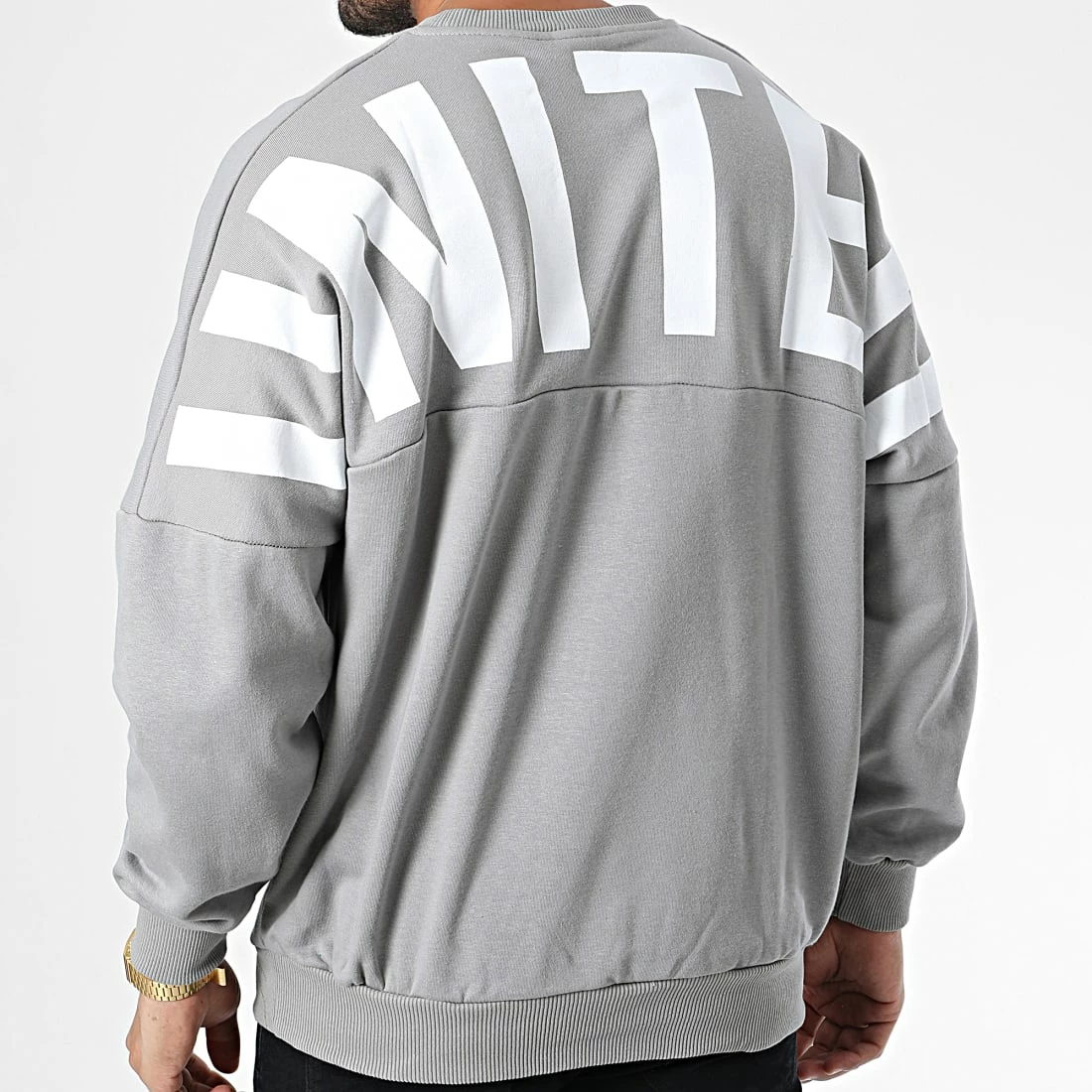 Top 10 🧨 Sweat Crewneck 22-K053 Gris de Classic Series 👍 6 Top 10 🧨 Sweat Crewneck 22-K053 Gris de Classic Series 👍 – Image 4