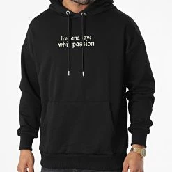 Meilleur prix 🎁 Sweat Capuche 22-K048 Noir de Classic Series ⌛ -Classic Series Soldes classic series 338103 22 K048 SIYAH 20220922T155231 04