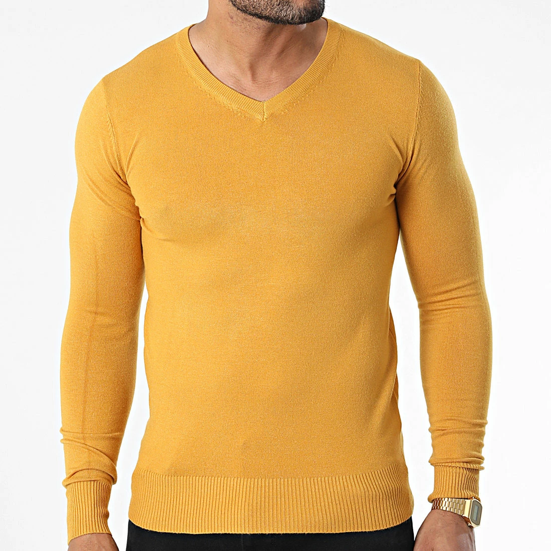 Meilleure vente 💯 Pull J662 Jaune Moutarde de Classic Series 🤩 3 Meilleure vente 💯 Pull J662 Jaune Moutarde de Classic Series 🤩