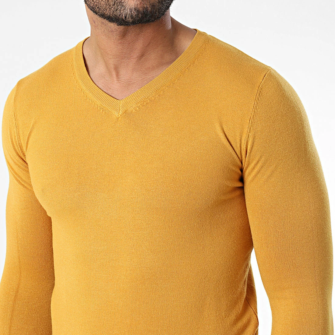 Meilleure vente 💯 Pull J662 Jaune Moutarde de Classic Series 🤩 4 Meilleure vente 💯 Pull J662 Jaune Moutarde de Classic Series 🤩 – Image 2