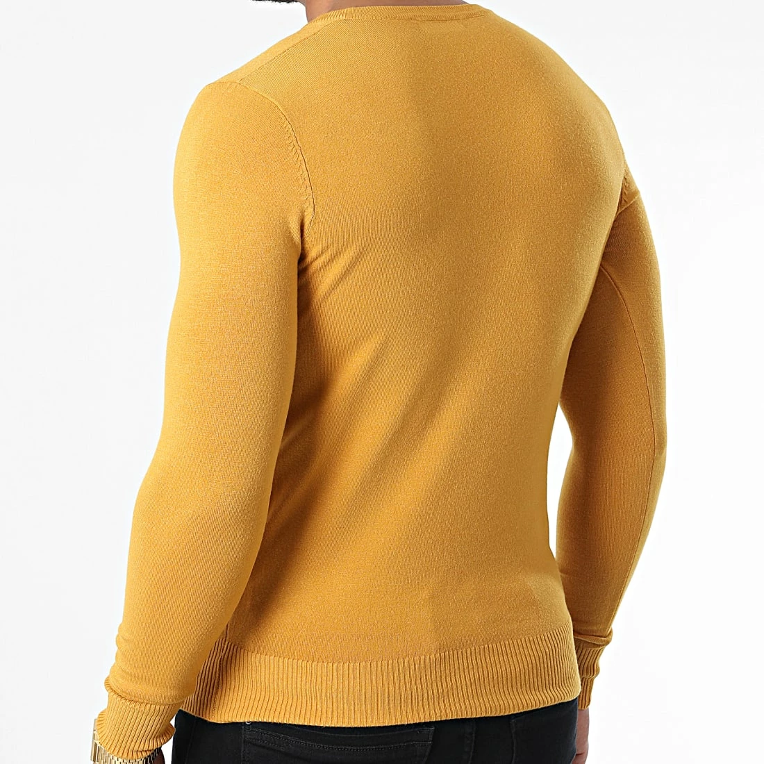 Meilleure vente 💯 Pull J662 Jaune Moutarde de Classic Series 🤩 6 Meilleure vente 💯 Pull J662 Jaune Moutarde de Classic Series 🤩 – Image 4