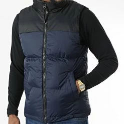 Le moins cher 🔥 Doudoune Sans Manches 9357 Bleu Marine de Classic Series 💯 -Classic Series Soldes classic series 338144 9357 2 NAVY 20220927T160811 03