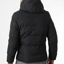 Coupon 🔔 Doudoune Capuche 9355 Noir de Classic Series 🧨 -Classic Series Soldes classic series 338145 9355 1 BLACK 20220927T152602 04