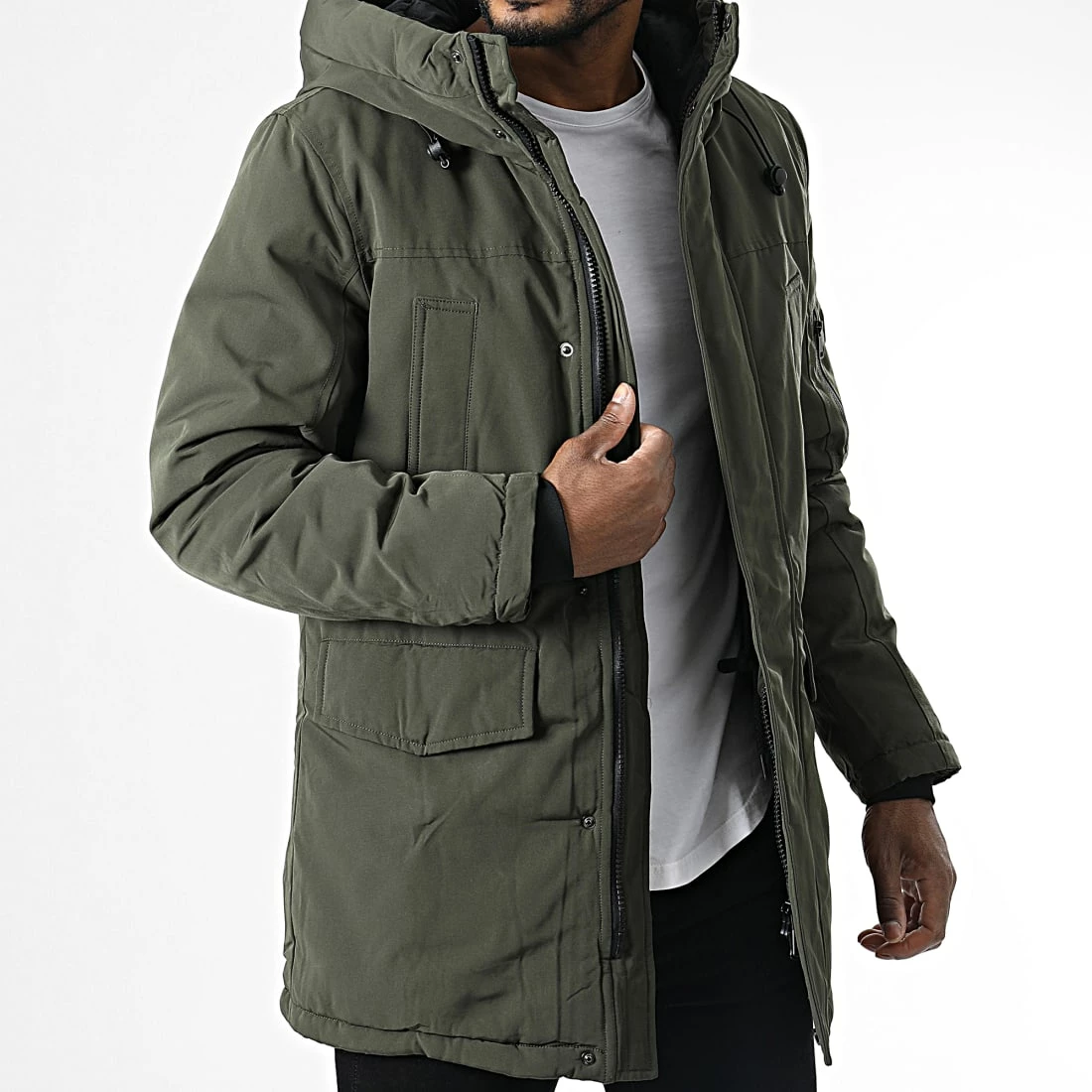 Top 10 🤩 Parka Capuche 9352 Vert Kaki de Classic Series 🛒 5 Top 10 🤩 Parka Capuche 9352 Vert Kaki de Classic Series 🛒 – Image 3