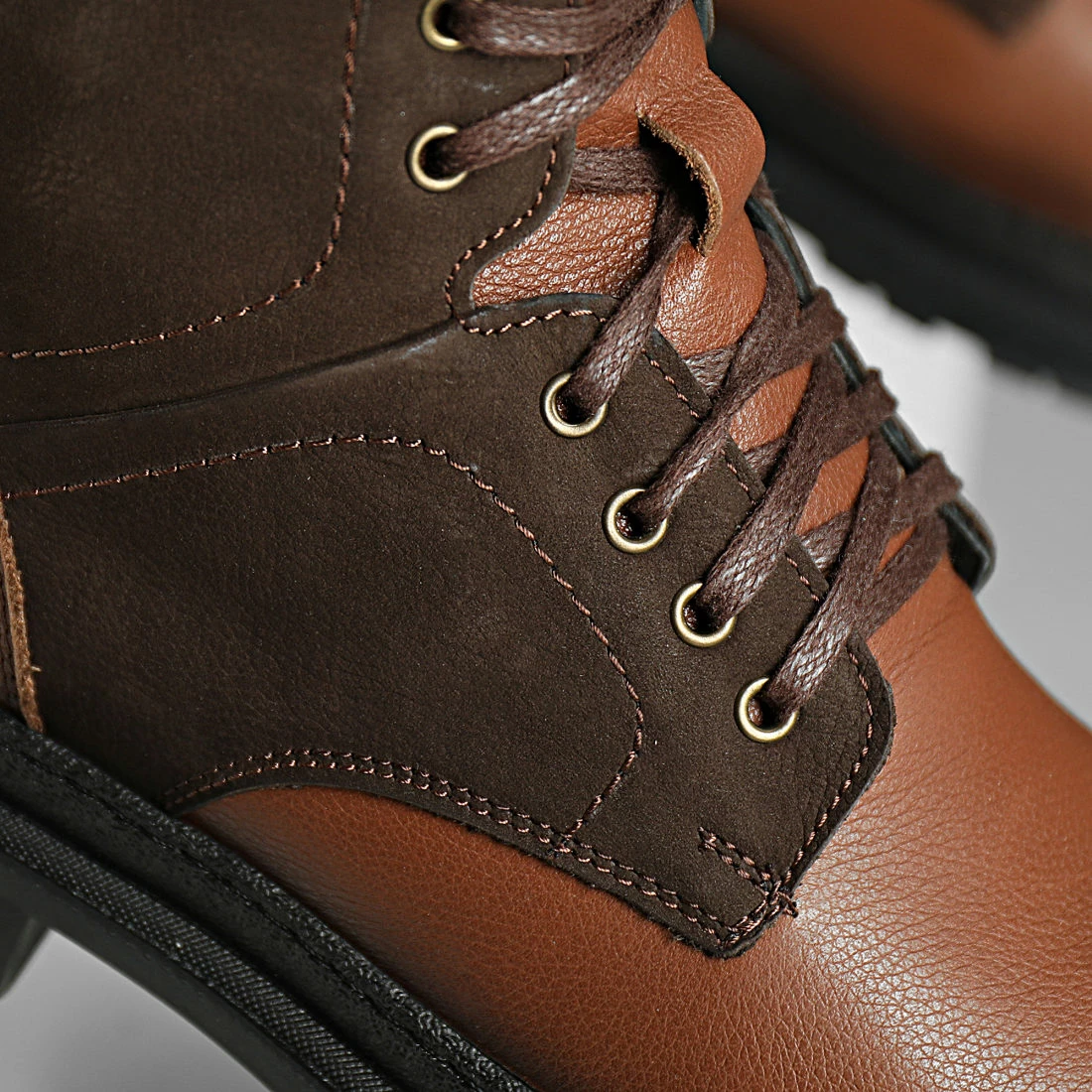 Budget ⌛ Chaussures Cuir 486 Marron de Classic Series ✔️ 4 Budget ⌛ Chaussures Cuir 486 Marron de Classic Series ✔️ – Image 2