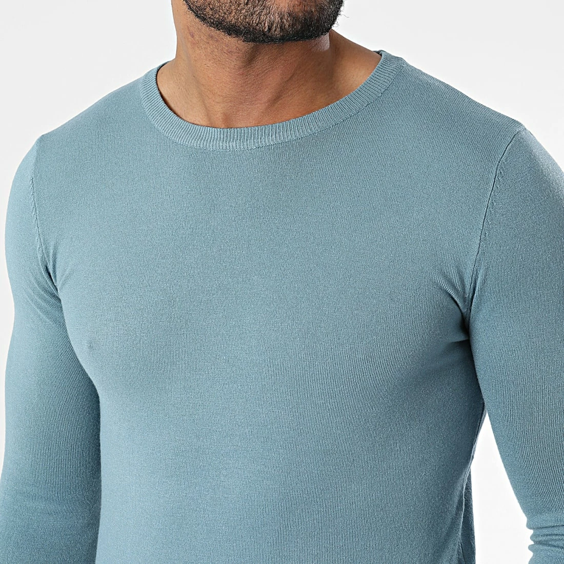 Acheter ✔️ Pull J661 Bleu Clair de Classic Series 👏 4 Acheter ✔️ Pull J661 Bleu Clair de Classic Series 👏 – Image 2