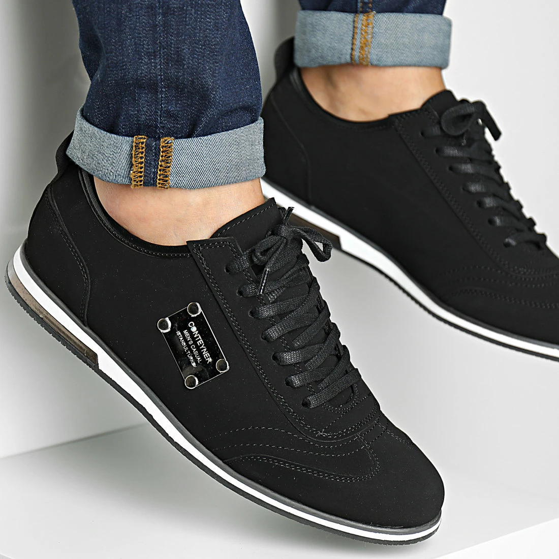 Sortie 🧨 Baskets 208 Noir de Classic Series 💯 3 Sortie 🧨 Baskets 208 Noir de Classic Series 💯