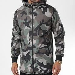 Grosses soldes 👍 Coupe-Vent Camouflage 7425 Vert Kaki de Classic Series 🥰