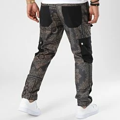 Meilleure vente 🔥 Pantalon Cargo 7423 Noir Gris Anthracite de Classic Series 😀 9 Meilleure vente 🔥 Pantalon Cargo 7423 Noir Gris Anthracite de Classic Series 😀 -Classic Series Soldes classic series 338302 7423 BLACK MIX 20220929T092301 04