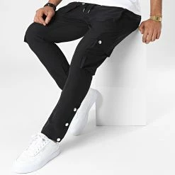 De gros 👍 Pantalon Cargo 7419 Noir de Classic Series 🎉 -Classic Series Soldes classic series 338307 7419 BLACK 20220928T160519 03