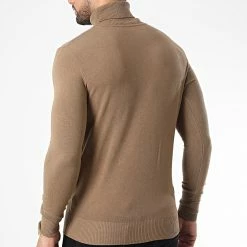 Offres 👏 Pull Col Roulé J663 Camel de Classic Series 😉 -Classic Series Soldes classic series 338318 J663 23 20220923T153908 04