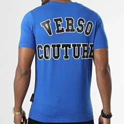 Promo 🛒 Tee 👕 Shirt T7233 Bleu de Classic Series ✔️ -Classic Series Soldes classic series 338322 T7233 BLUE 20220923T155045 04