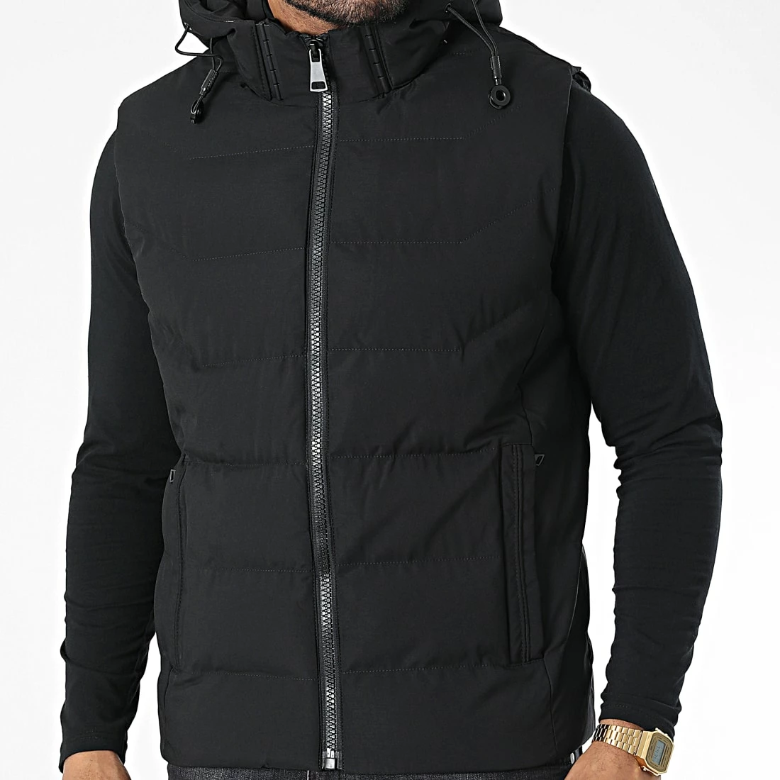 Bon marché 😉 Doudoune Sans Manches 9356 Noir de Classic Series 😉 3 Bon marché 😉 Doudoune Sans Manches 9356 Noir de Classic Series 😉