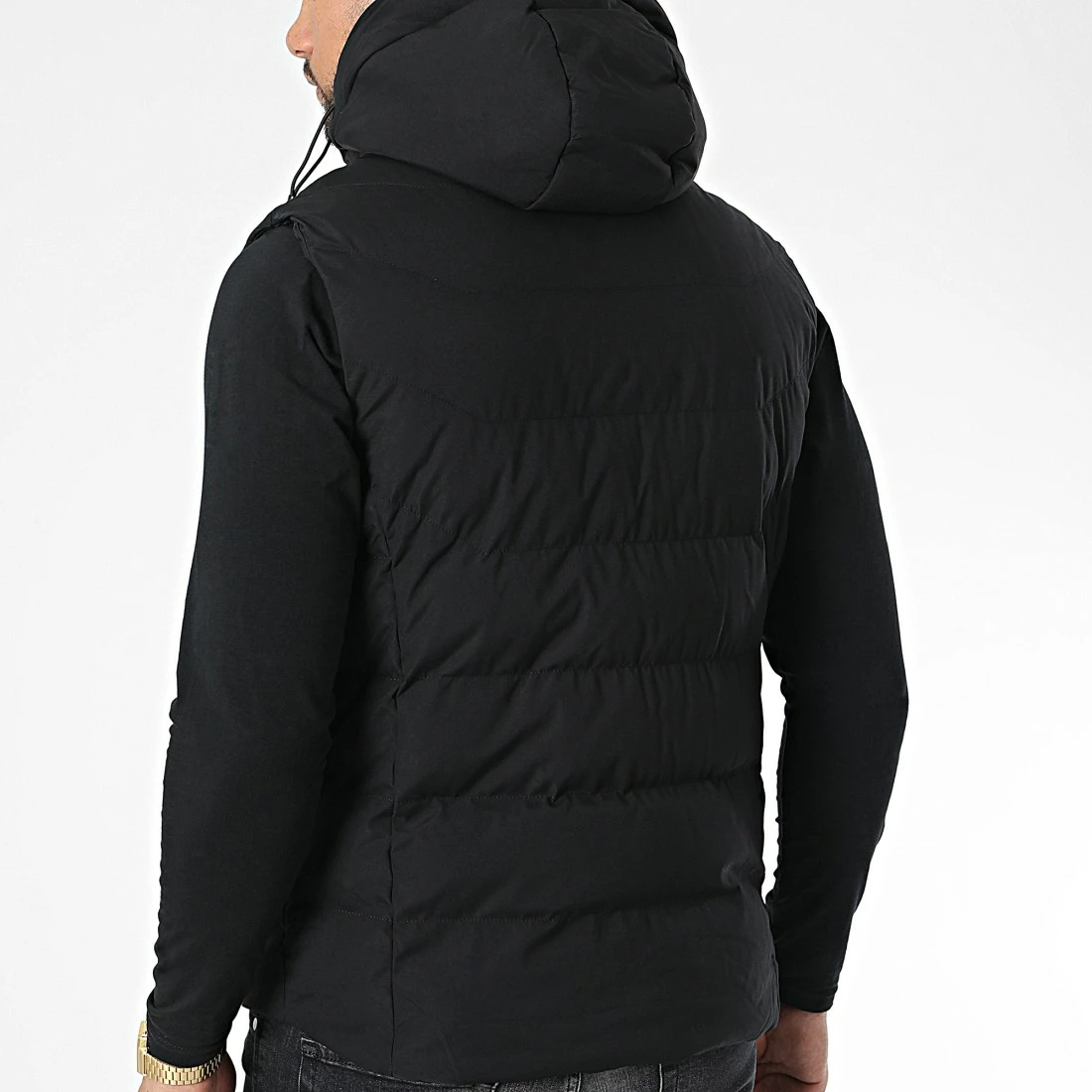 Bon marché 😉 Doudoune Sans Manches 9356 Noir de Classic Series 😉 6 Bon marché 😉 Doudoune Sans Manches 9356 Noir de Classic Series 😉 – Image 4