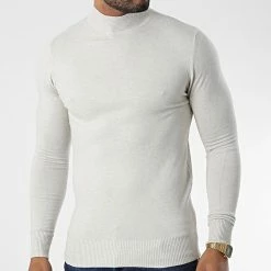 Le moins cher ✔️ Pull Col Cheminée 665 Beige de Classic Series 🥰 8 Le moins cher ✔️ Pull Col Cheminée 665 Beige de Classic Series 🥰 -Classic Series Soldes classic series 338379 J665 1 20220923T152530 03