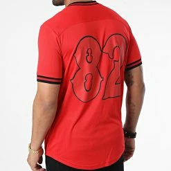 Sortie 🔥 Tee 👚 Shirt Oversize 5929 Rouge de Classic Series 😀 -Classic Series Soldes classic series 338384 5929 RED 20220926T151547 04