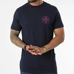 Top 10 👏 Tee 👕 Shirt T7229 Bleu Marine de Classic Series 👏 -Classic Series Soldes classic series 338397 T7229 BLUE 20220926T152042 03