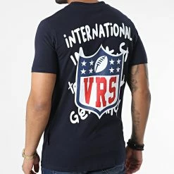 Top 10 👏 Tee 👕 Shirt T7229 Bleu Marine de Classic Series 👏 -Classic Series Soldes classic series 338397 T7229 BLUE 20220926T152044 04