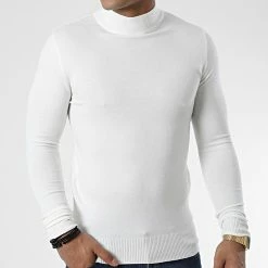 Nouveau ✨ Pull Col Cheminée 665 Beige Clair de Classic Series 💯 8 Nouveau ✨ Pull Col Cheminée 665 Beige Clair de Classic Series 💯 -Classic Series Soldes classic series 338473 J665 8 20220921T153852 03