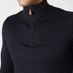 Top 10 🎁 Pull Col Zippé J666 Bleu Marine de Classic Series ✨ 7 Top 10 🎁 Pull Col Zippé J666 Bleu Marine de Classic Series ✨ -Classic Series Soldes classic series 338598 J666 8 20220921T160810 02