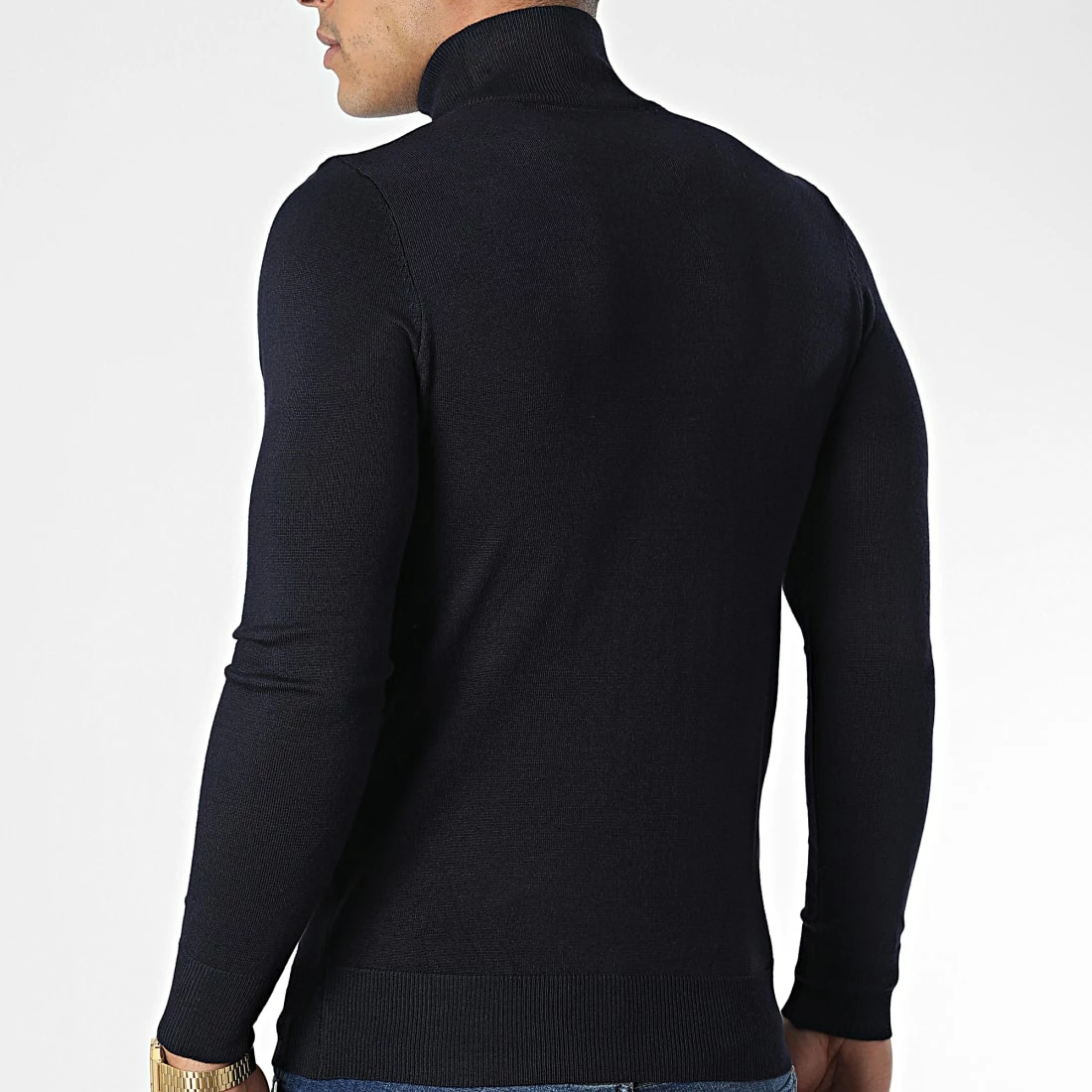 Top 10 🎁 Pull Col Zippé J666 Bleu Marine de Classic Series ✨ 6 Top 10 🎁 Pull Col Zippé J666 Bleu Marine de Classic Series ✨ – Image 4