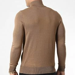 Bon marché 🔥 Pull Col Zippé J666 Camel de Classic Series ⭐ -Classic Series Soldes classic series 338599 J666 4 20220921T154408 04