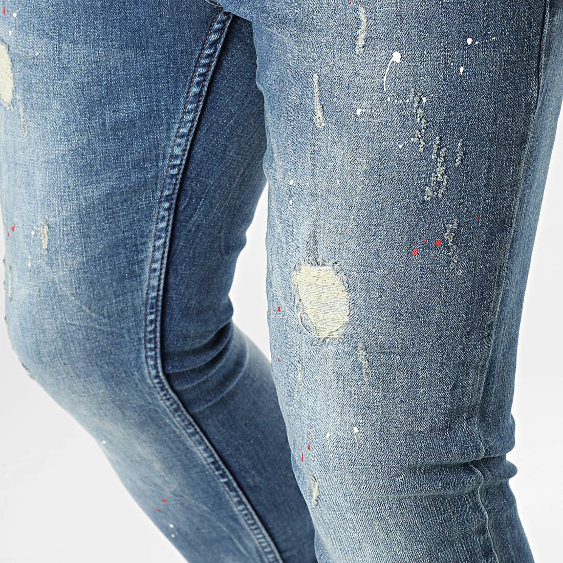 Meilleure affaire 🧨 Jean Slim 025 Bleu Denim de Classic Series ✨ 4 Meilleure affaire 🧨 Jean Slim 025 Bleu Denim de Classic Series ✨ – Image 2