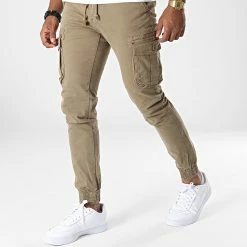 Tout neuf ⌛ Pantalon Cargo 7685 Beige Kaki de Classic Series 👏