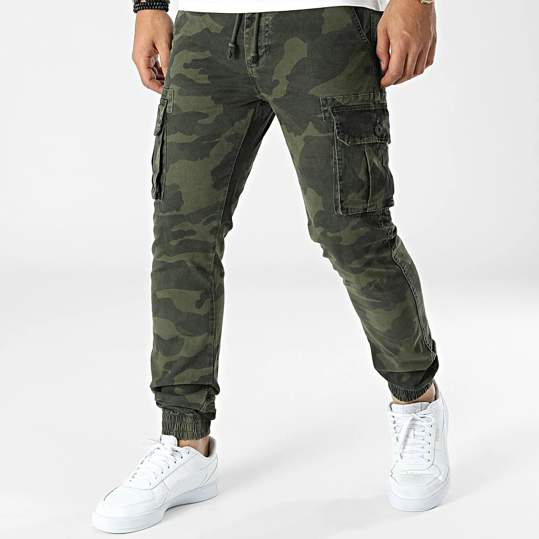 De gros 🔔 Pantalon Cargo Camouflage 7689 Vert Kaki de Classic Series 🤩 3 De gros 🔔 Pantalon Cargo Camouflage 7689 Vert Kaki de Classic Series 🤩